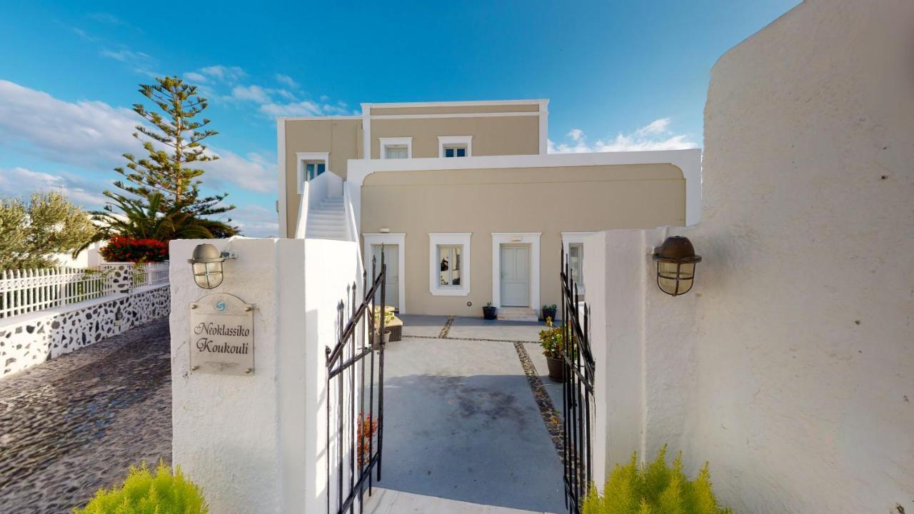 Neoklassiko Koukouli Fira  Exterior photo