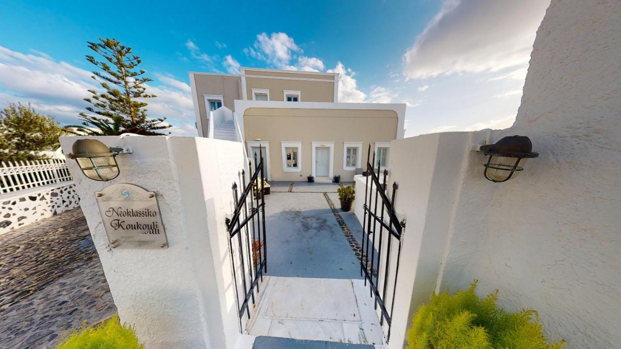 Neoklassiko Koukouli Fira  Exterior photo