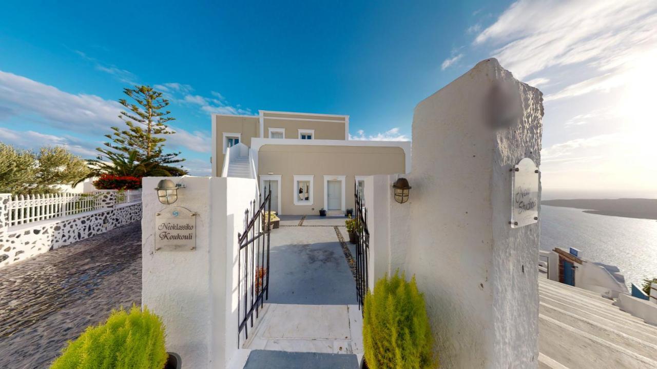 Neoklassiko Koukouli Fira  Exterior photo